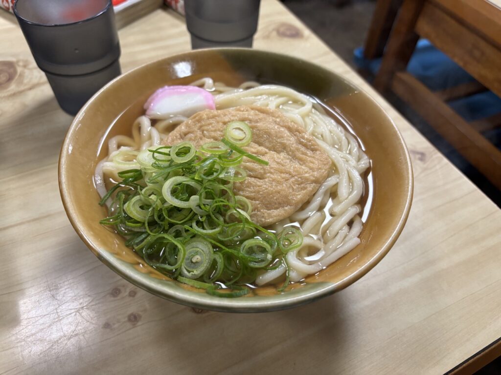 さぬき屋　玉島　メニューIMG_6171（大）きつねうどん